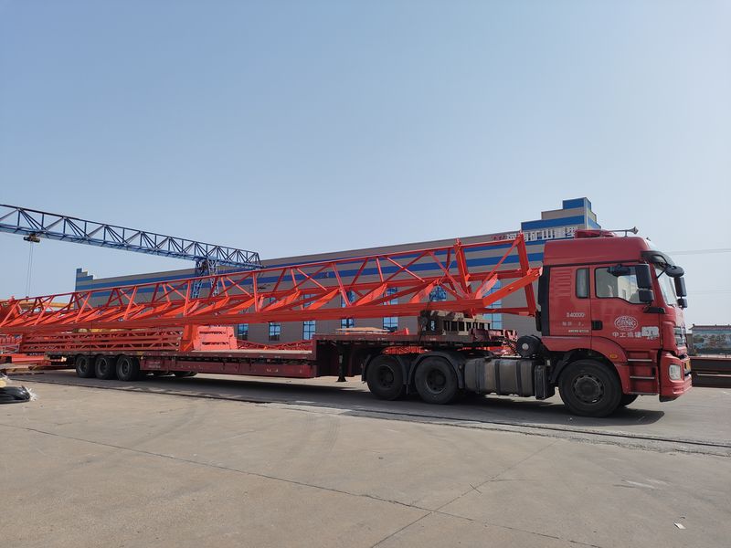 電動葫蘆門式起重機  MH10t—25m 制作完成，發(fā)往陜西榆林交付客戶使用